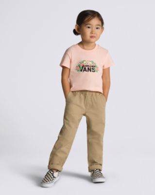 Vans Little Kids Range Elastic Waist Pants(khaki)