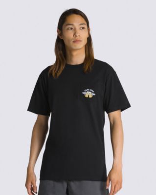 Vans Off The Wall Graphic T-shirt(black/gold Fusion)