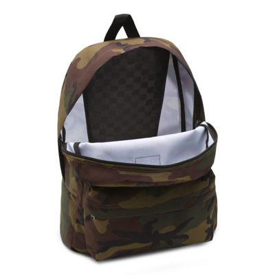 vans off the wall leopard backpack