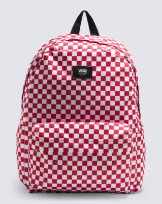 Vans Old Skool H2o Check Backpack(chili Pepper/checkerboard)