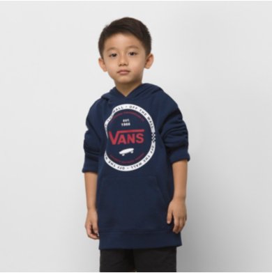Little Kids Logo Check Pullover Hoodie