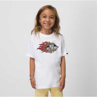 Little Kids Vans Flame T-Shirt