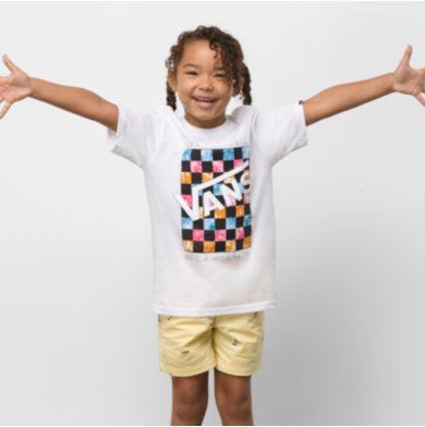 Little Kids Dyed Blocks T-Shirt