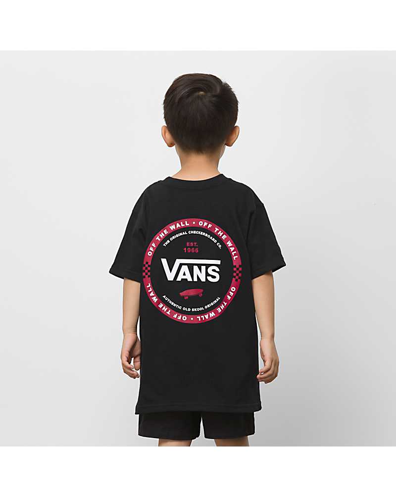 Little Kids Logo Check T-Shirt