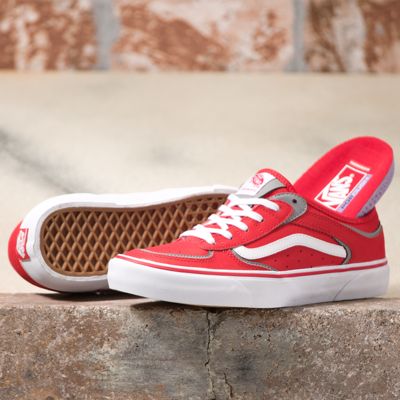 vans high tops mens red