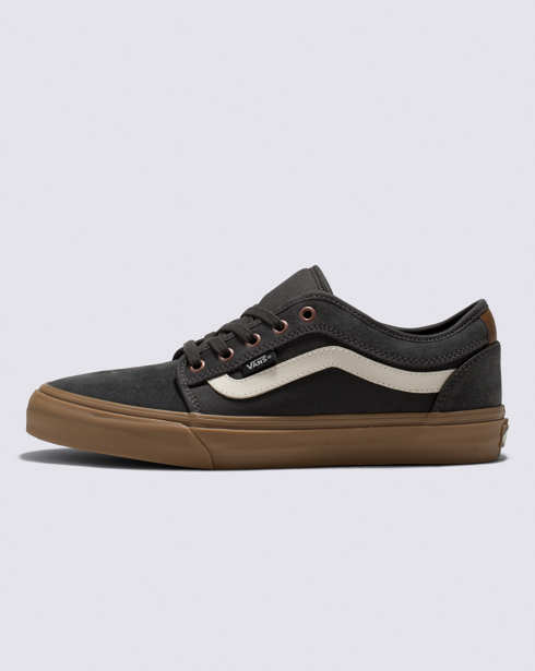 Vans Chukka Low Sidestripe Shoe (Dark Grey/Gum)