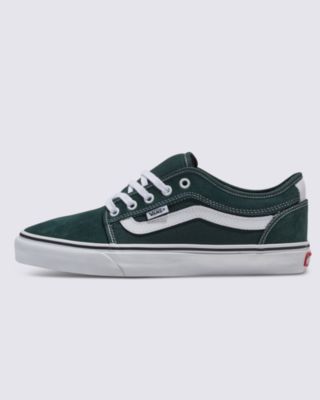 Vans Chukka Low Sidestripe Shoes (green Gables/true White) Unisex Green