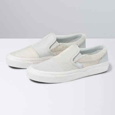 vans multi woven slip on