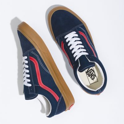 vans era dress blue