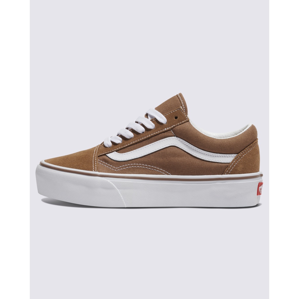 Old Skool Platform Shoe in Sepia Vans