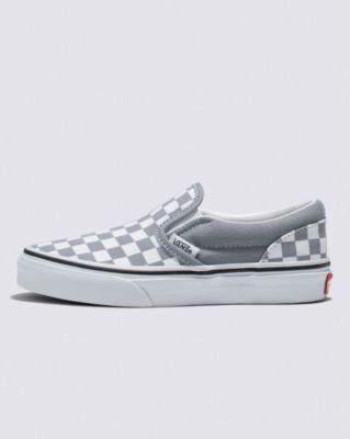 Vans Kids Classic Slip-on Checkerboard Shoe(tradewinds)