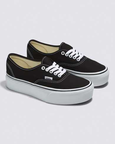 Vans Slip-On Paradoxical Black Platform Shoes