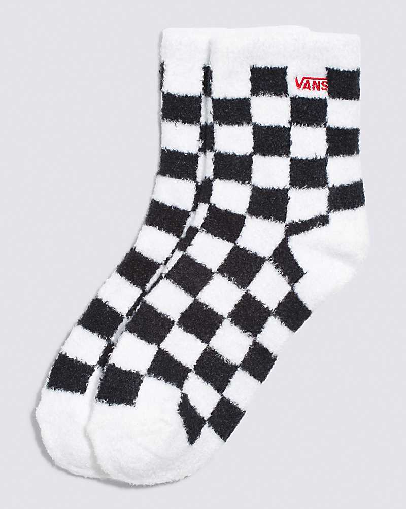 Vans | Fuzzy Crew Sock 6.5-10 1 Pack Checkerboard