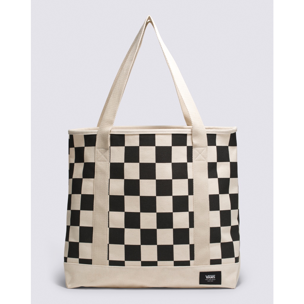  Womens Black and White Checkered Pattern Tote Bag : Clothing,  Shoes & Jewelry