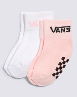 Infant Classic Drop V Sock 2-Pack(Pink)