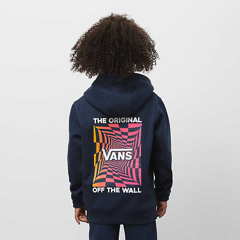 Little Kids Gradient Checking Pull Over Hoodie