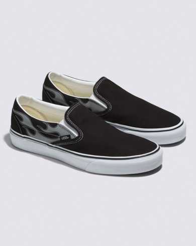 Classic Slip-On Reflective Flame Shoe