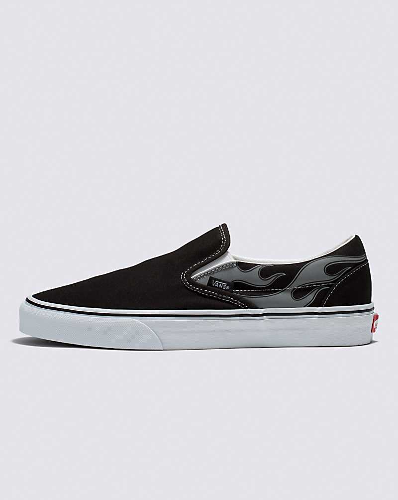 Classic Slip-On Reflective Flame Shoe