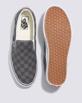Vans Classic Slip-on Monogram Shoe(pewter)
