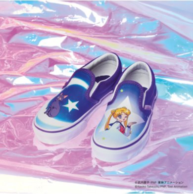 Vans X Pretty Guardian Sailor Moon Kids Classic Slip-On