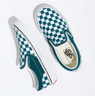 Kids Checkerboard Classic Slip-On Shoe