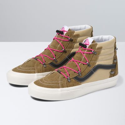 brown suede vans high top