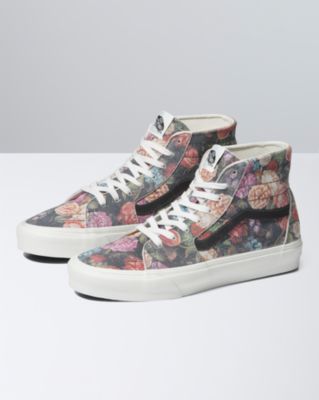 Sk8-Hi Moody Floral Tapered(Grey/White)