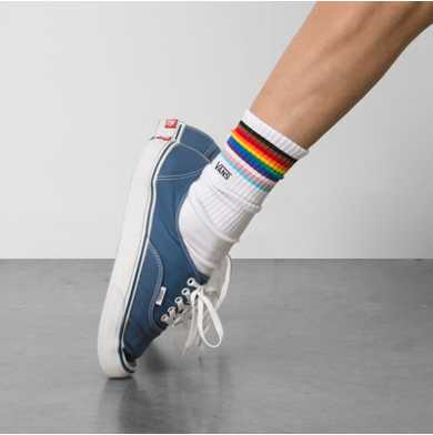 Vans Pride Crew Sock Size 9.5-13