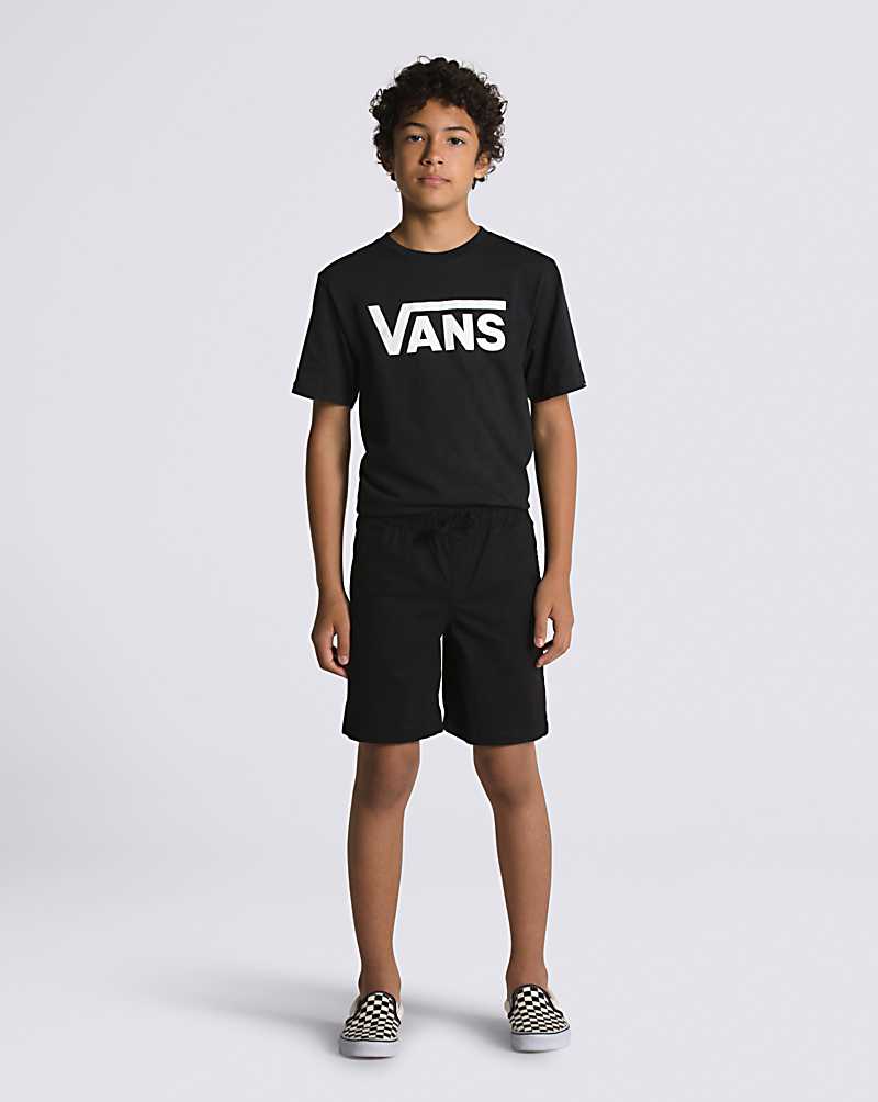 Vans | Kids Range Elastic Waist Shorts Black