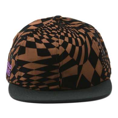 Vans X P.A.M Spiral Checker 6-Panel Hat