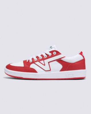Vans Lowland Comfycush New Varsity Shoe(red/true White)