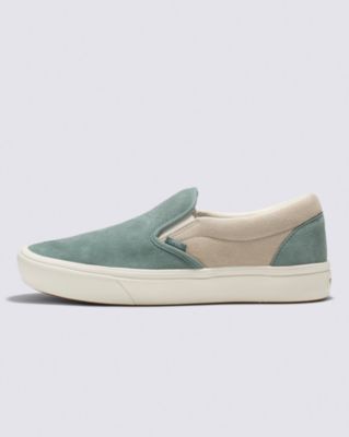 Growing Everyday ComfyCush Slip-On Shoe(Green/White)