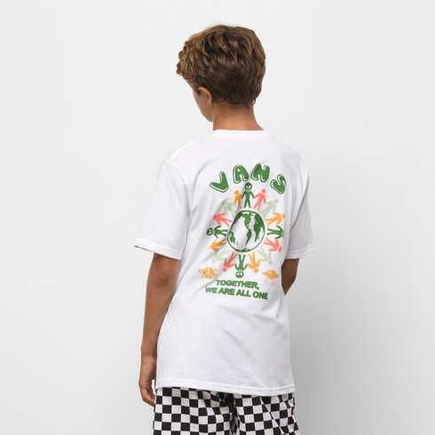 Vans Kids Down To Earth T-Shirt (White)