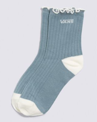 Vans Boys Stormin Glow In The Dark Black Crew Socks