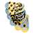 Kids Sunflower Mix Canoodle Sock 3 Pack 1-6