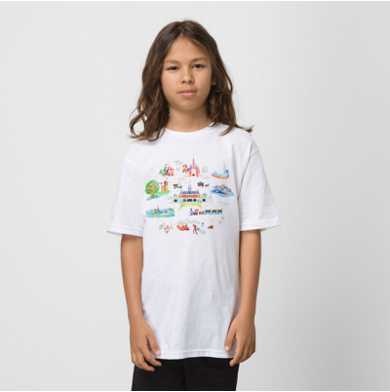 Disney X Vans Kids Park Map T-Shirt