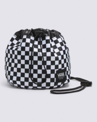 Vans Cinch Bag(black/white Checkerboard)