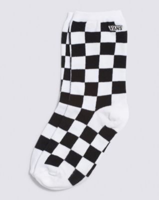 Ticker Sock(Black Checkerboard)