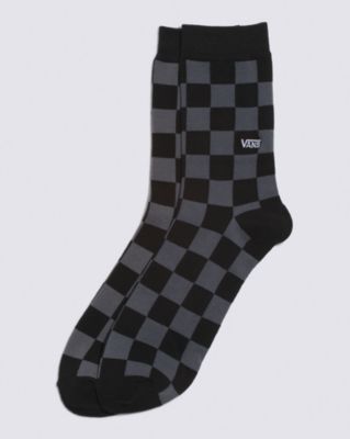 Classic Print 3/4 Crew Sock(Black/Charcoal)