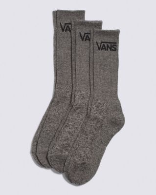 Vans Classic Crew Sock 3-pack(black Heather)