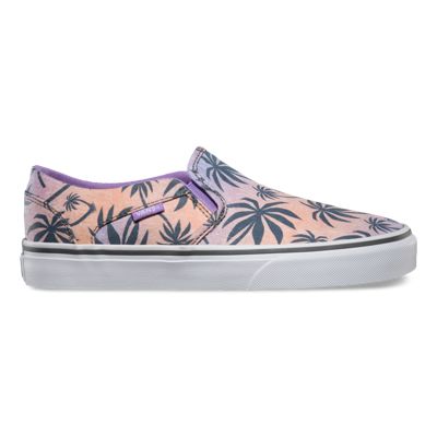 vans asher purple