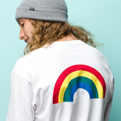 Retro Rainbow Long Sleeve T-Shirt 