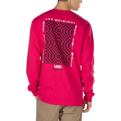 pink vans long sleeve