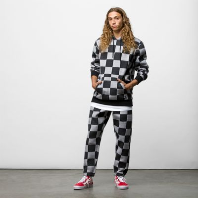 vans checkered hoodie