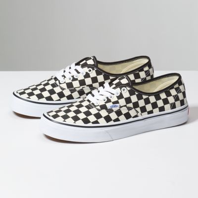 checkerboard vans laces womens cheap online