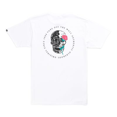 vans t shirt with roses