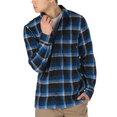 vans flannel shirt mens