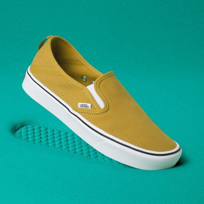 stretching vans slip ons