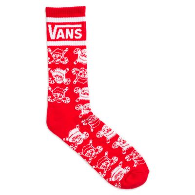 vans red socks