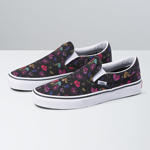 Pressed Floral Classic Slip-On